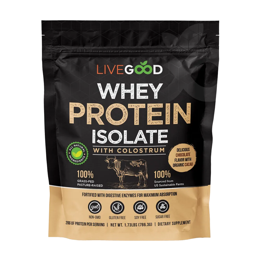 LIVEGOOD Bio Whey Protein Isolat