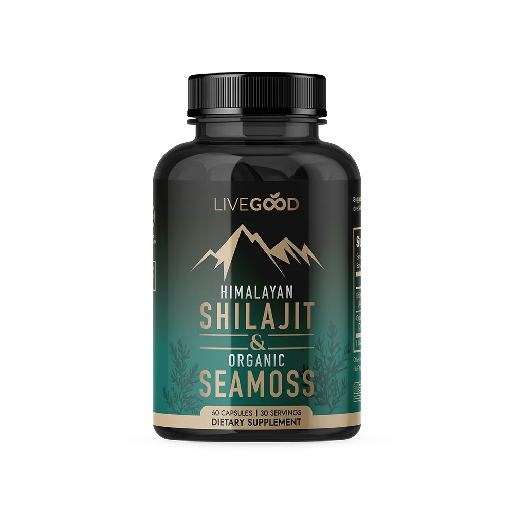 LIVEGOOS Himalaya Shilajit BIO Seemoos